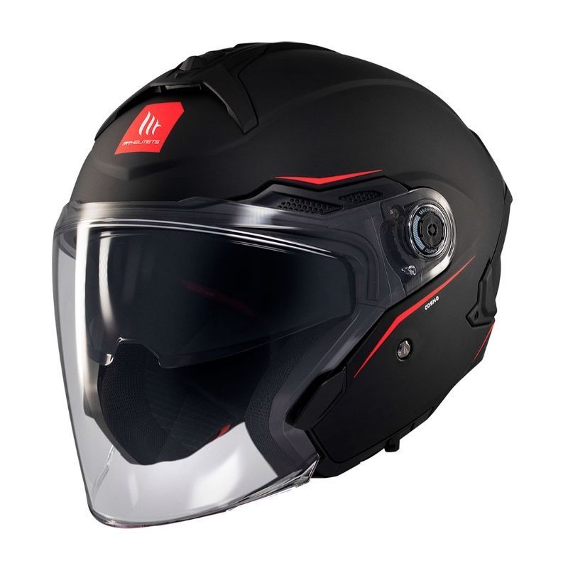 CASCO MT HELMET COSMO NEGR MATE A1