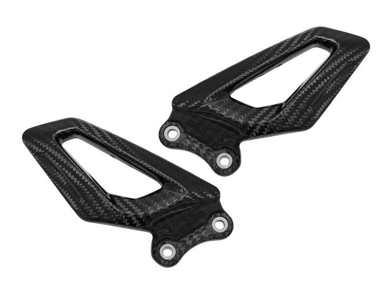 DUCABIKE CRB117L - PROTECTORES DE TALONES DE CARBONO BRILLANTE BMW S1000RR Y M1000 DUCABIKE CRB117L - PROTECTORES DE TALONES DE CARBONO BRILLANTE BMW S1000RR Y M1000