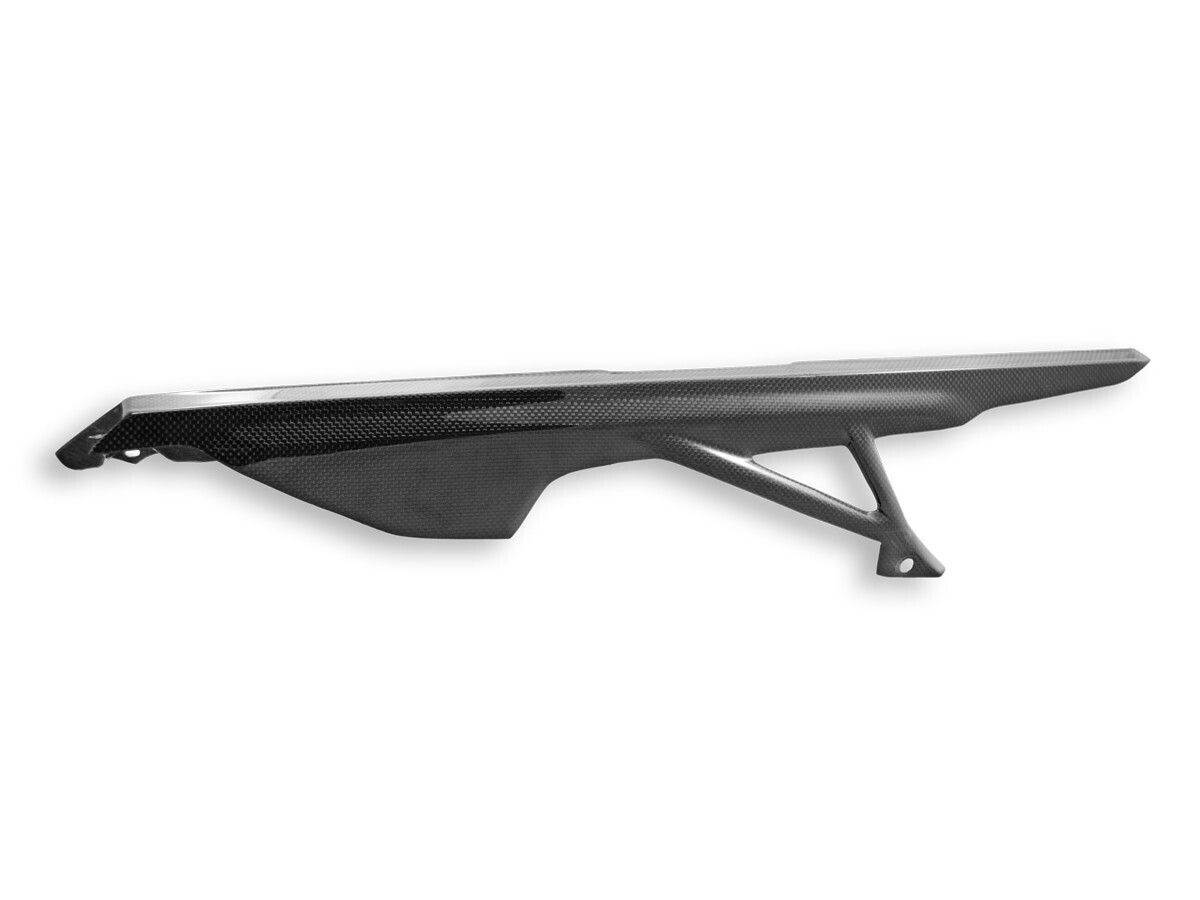 DUCABIKE CRB86L - GUARDAMACADENA DE CARBONO BRILLANTE BMW S1000RR