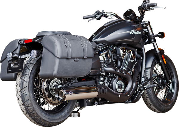 Sistema de escape Grand National Slip-On Muffler S&S CYCLE Muffler S/O Grand National Chrome 50 State Indian Scout 2025