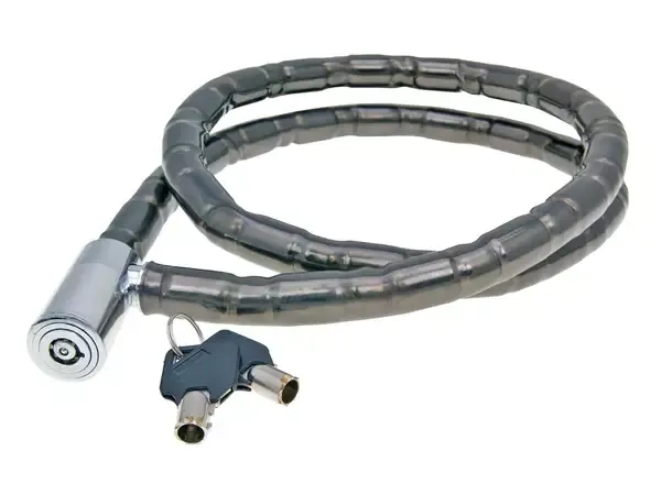 Candado 101 OCTANE
CABLE LOCK 120CM X 18MM Candado 101 OCTANE
CABLE LOCK 120CM X 18MM