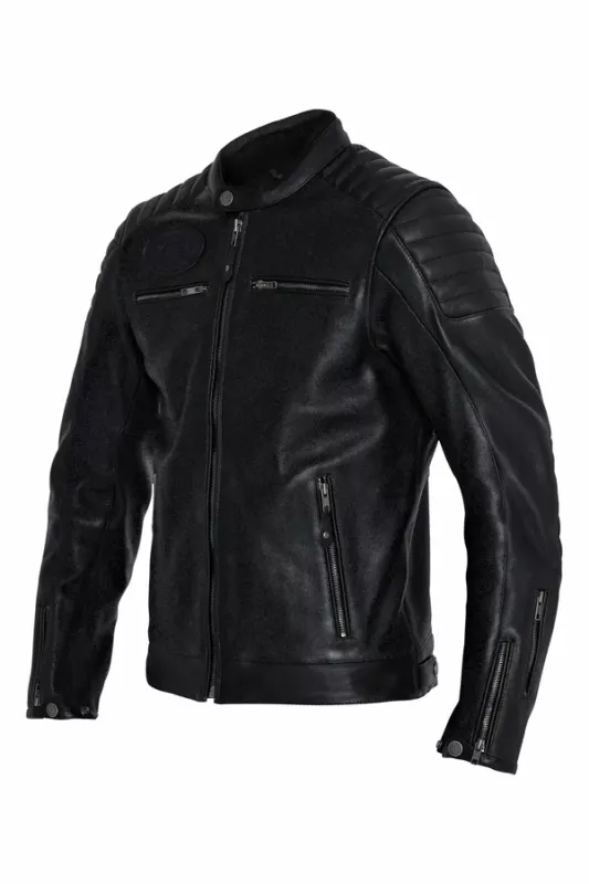 JOHN DOE JACKET DEXTER LEATHER BLACK JOHN DOE JACKET DEXTER LEATHER BLACK