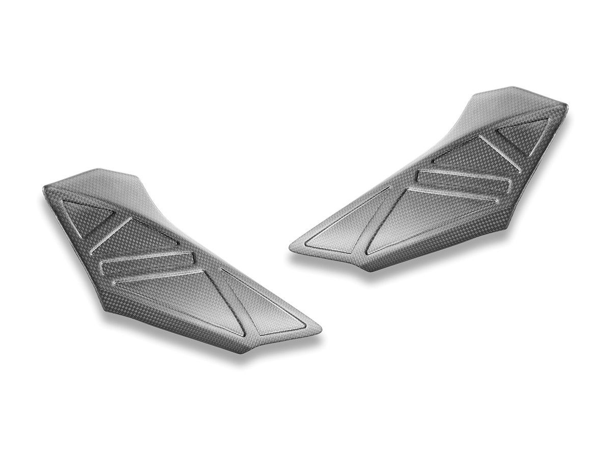 DUCABIKE CRB186O - CUBIERTAS DE CIERRE DEL SUBCHASIS EN CARBONO MATE PARA BMW R1300GS