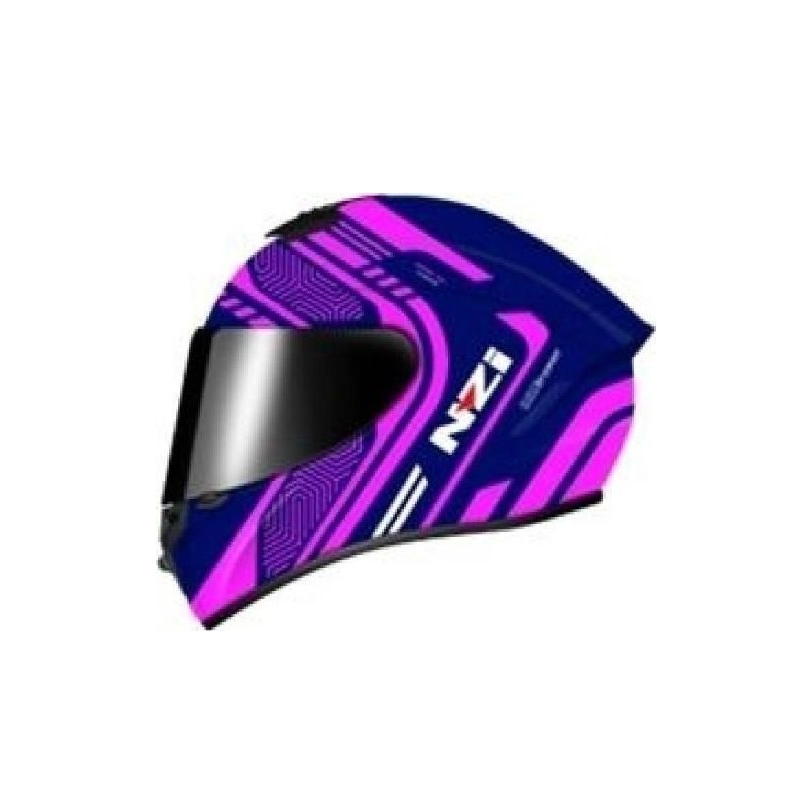 NZI TRENDY 3 CONNECTED DARK BLUE&PINK MATT