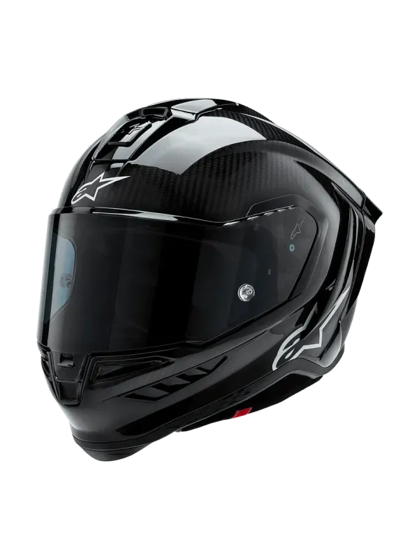 ALPINESTARS SUPERTECH R10 SOLID FULL HELMET ECE 06 BLACK CARBON