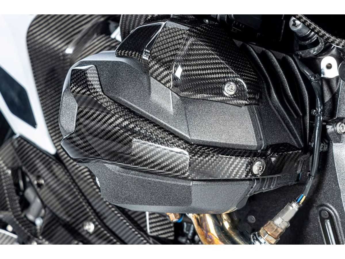 DUCABIKE CRB184L - TAPAS DE LEVAS DE CAMBIO DE CARBONO BRILLANTE PARA BMW R1300GS