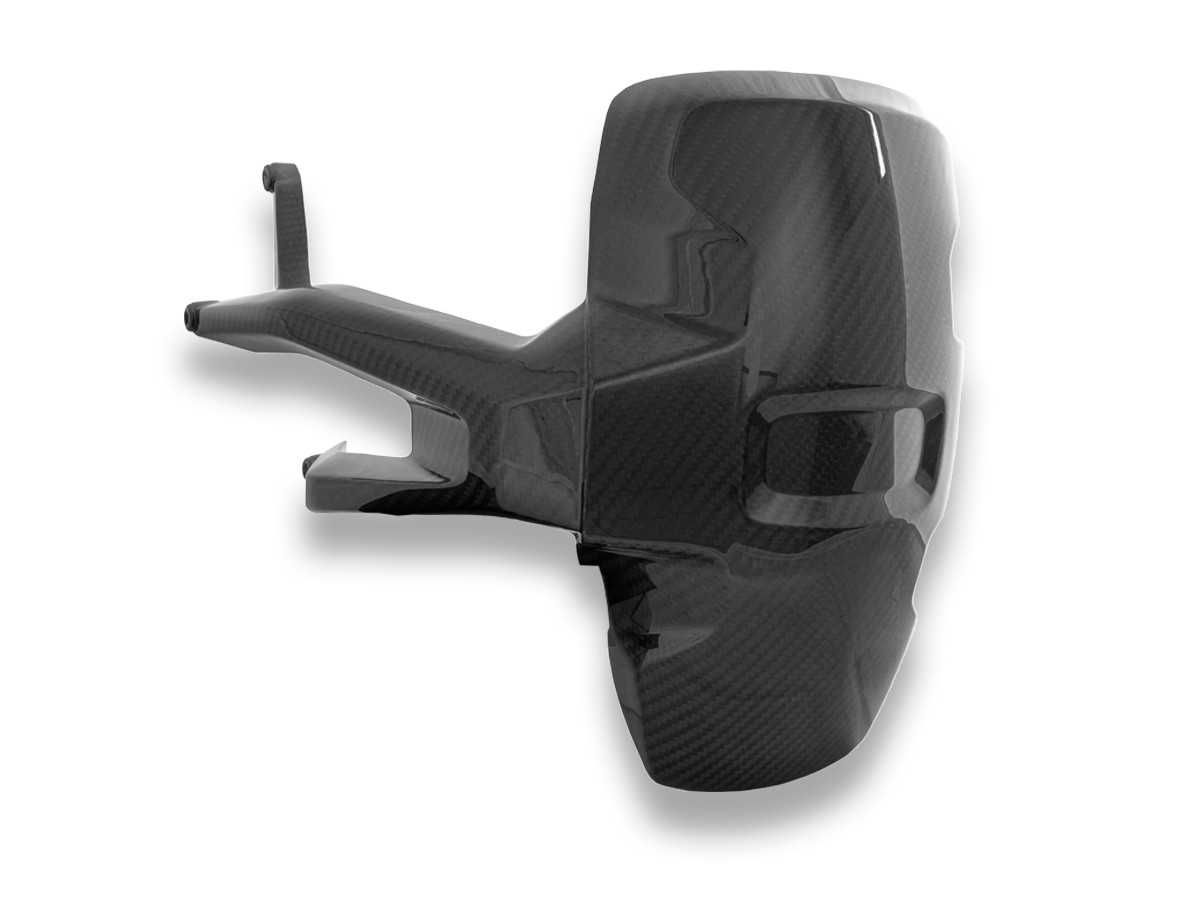 DUCABIKE CRB177L - Guardabarros trasero de carbono brillante para BMW R1300GS