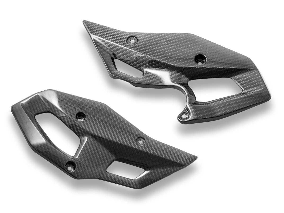 DUCABIKE CRB181L - PROTECTORES DE TALÓN DE CARBONO BRILLANTE PARA BMW R1300GS
