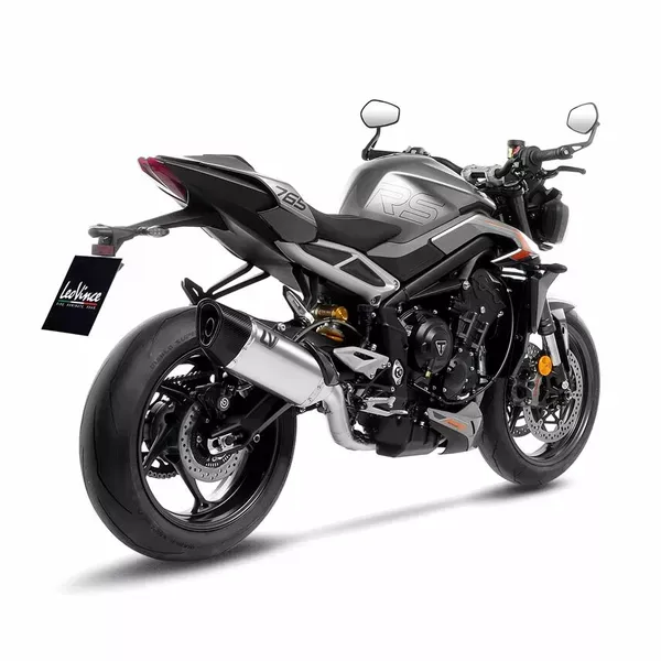 Sistema de escape completo LV-14 R Titanium LEOVINCE EXHAUST LV-14 R 3/1 TRIUMPH STREET TRIPLE TIT