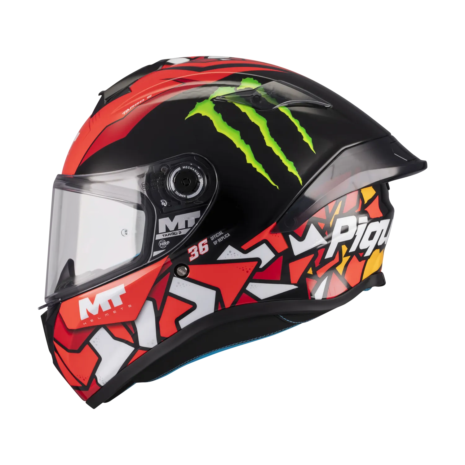Casco MT Helmets Targo S Piqueras B5 Brillo