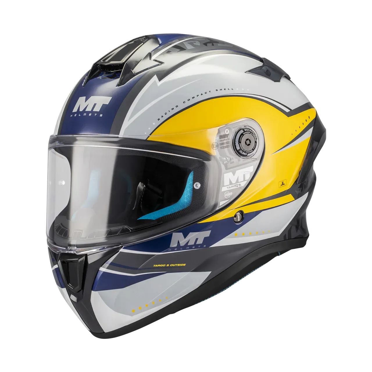 Casco MT Helmets Targo S Outside C3 Brillo