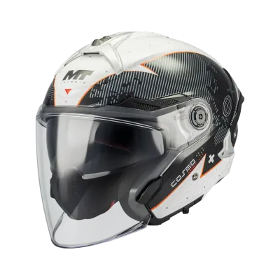 Casco MT Cosmo SV Layout A1 Brillo