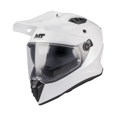 Casco MT Track SV Pure A0 Brillo