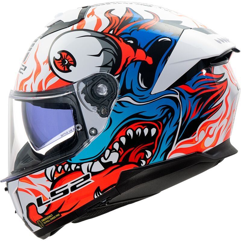 Casco integral LS2 FF808 Stream II INFERNO