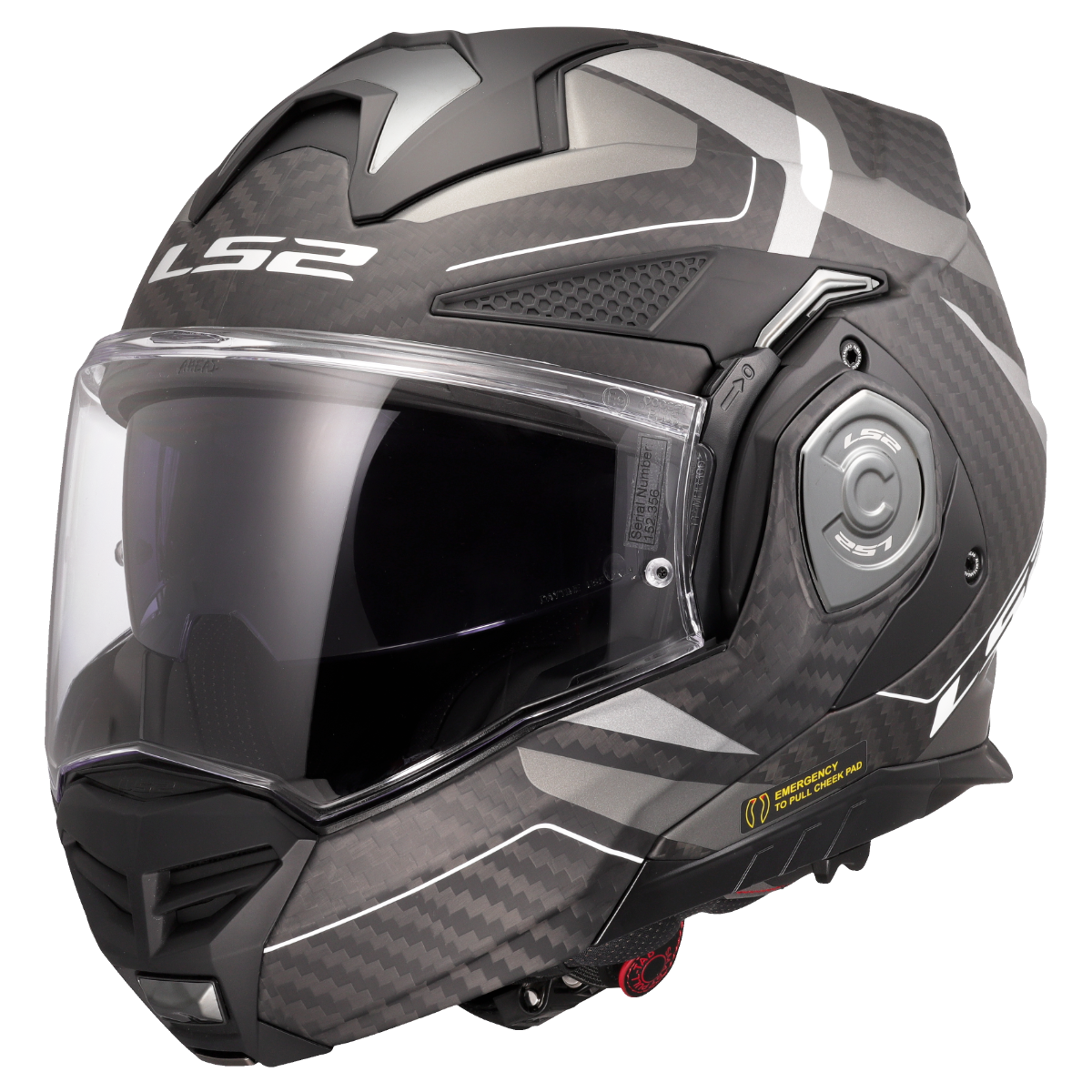 Casco Modular LS2 FF901 Advant X Carbon Horizon Casco Modular LS2 FF901 Advant X Carbon Horizon