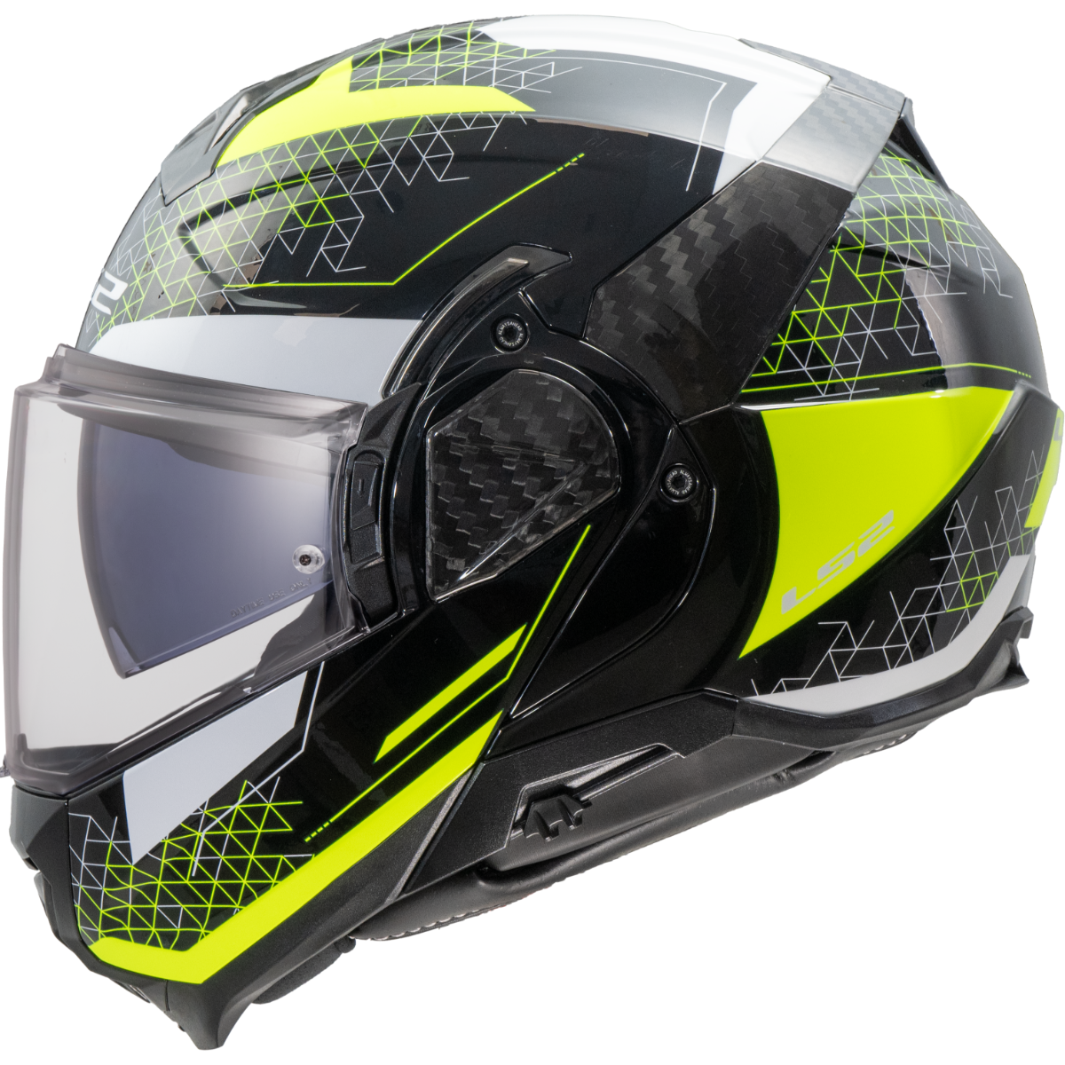 Casco Modular LS2 FF910 Advant II ASTRAL Amarillo