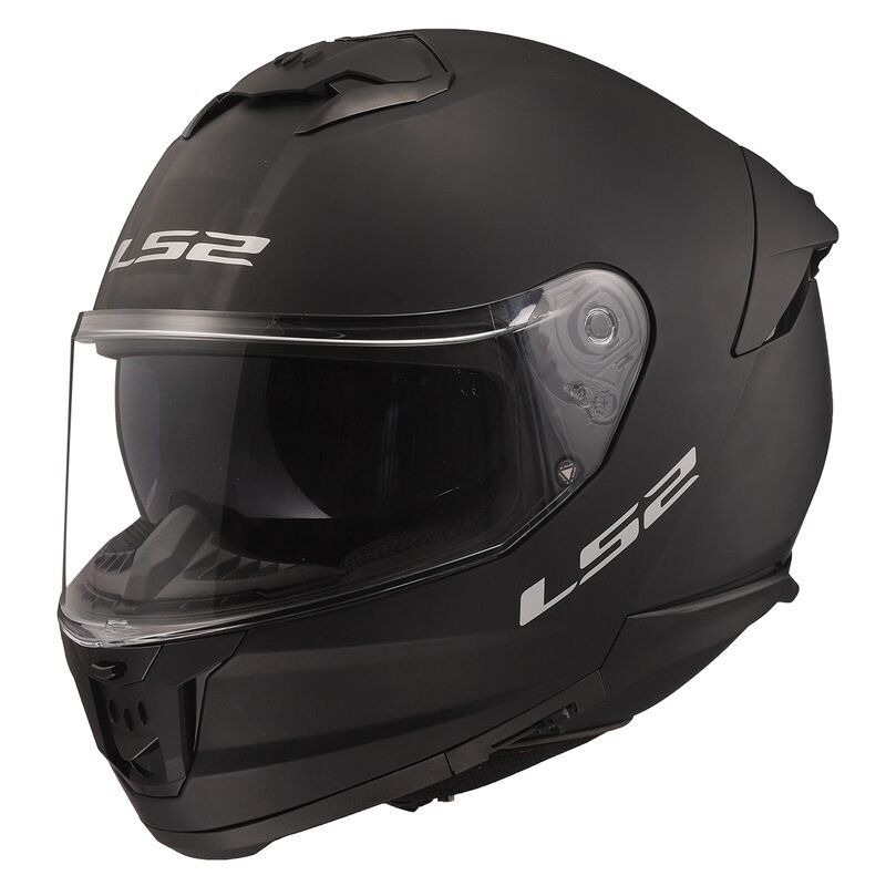 Casco integral LS2 FF808 Stream II Solid Negro mate