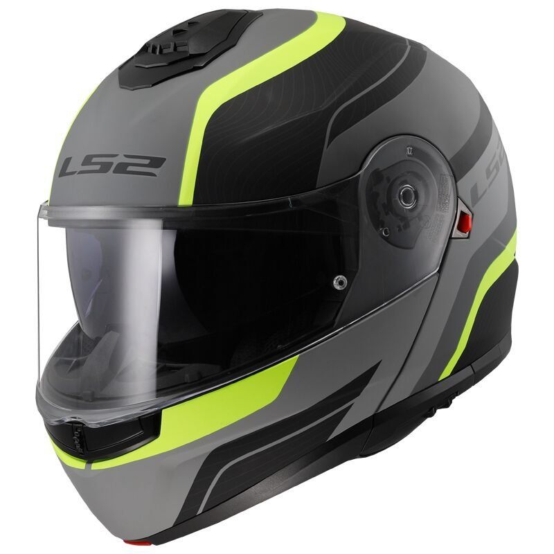 Casco Modular LS2 FF908 Strobe II Monza Negro H-V Amarillo mate Casco Modular LS2 FF908 Strobe II Monza Negro H-V Amarillo mate