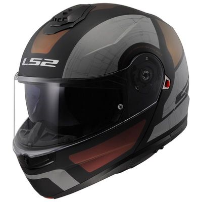 Casco Modular LS2 FF908 Strobe II Orion Negro mate Violeta Azul