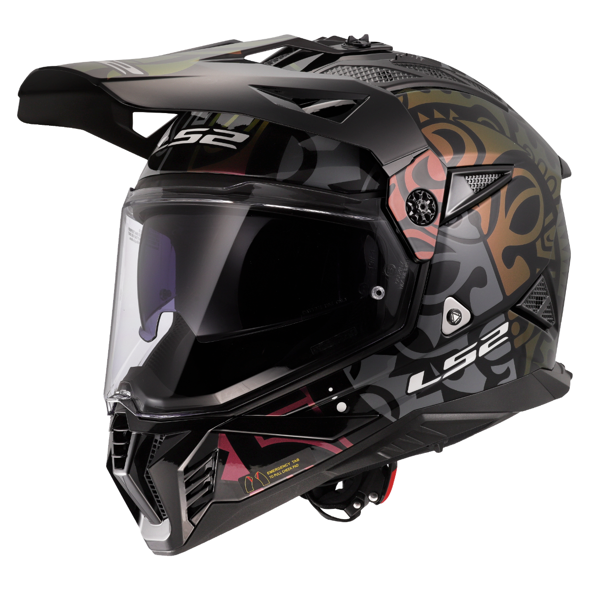 Casco Adventure LS2 MX702 PIONEER II RANGI Casco Adventure LS2 MX702 PIONEER II RANGI