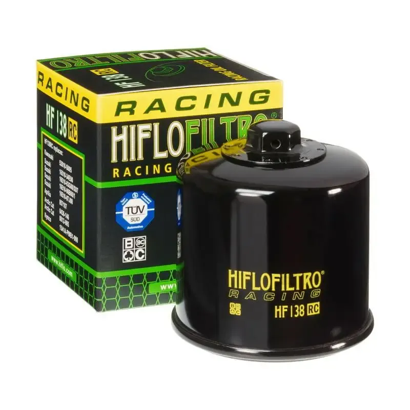 Filtro de aceite Hiflofiltro HF138RC para Arpilia / Cagiva / Kawasaki / Kymco / Suzuki
