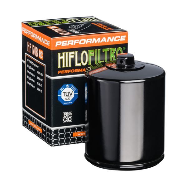 Filtro de aceite Hiflofiltro HF176BRC para Harley Davidson