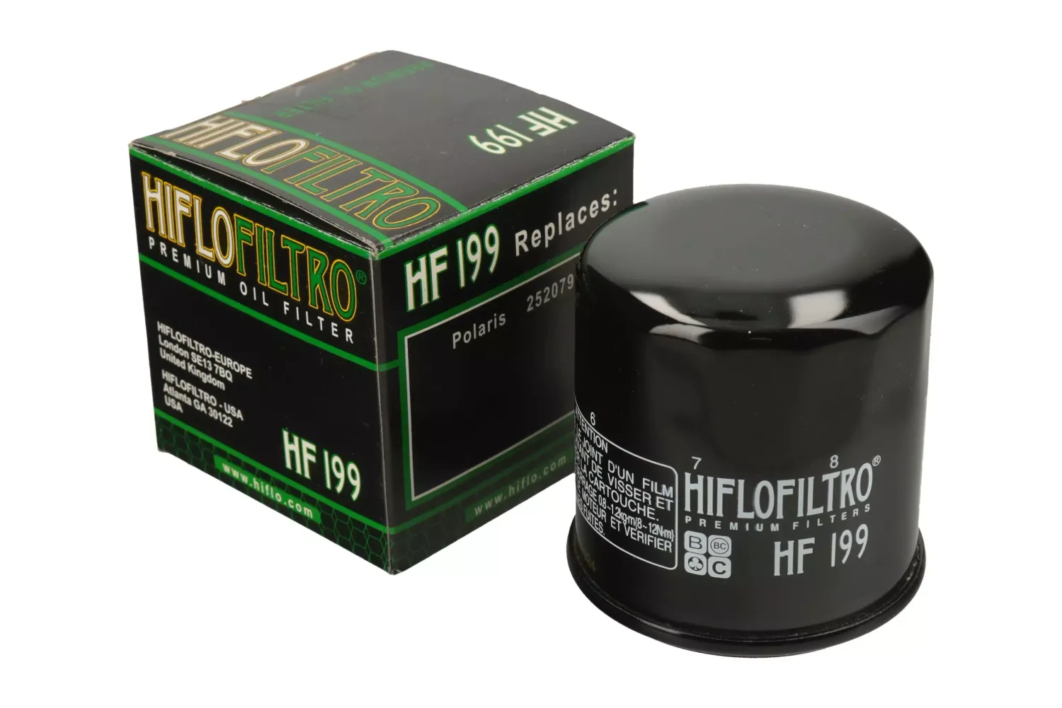 Filtro de aceite Hiflofiltro HF199 para Indian