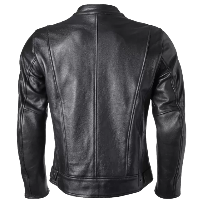 Chaqueta en piel Gms THE ROLAND STONES BLACK (Tallas Grandes)