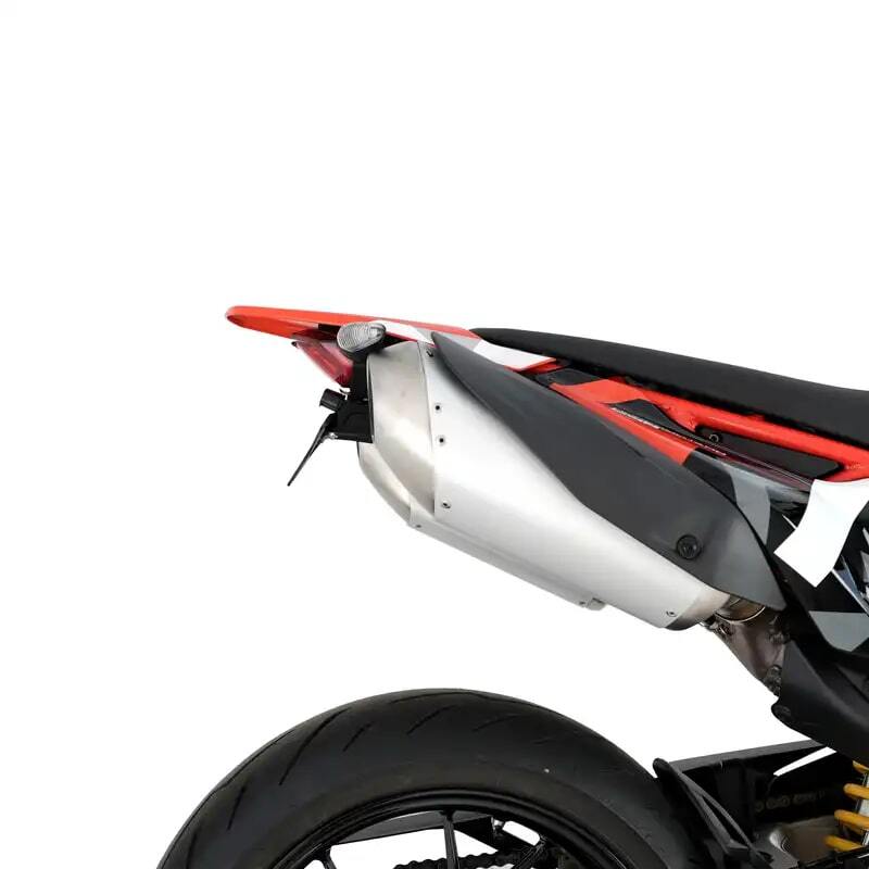 Porta matrículas R&G RACING para Ducati Hypermotard 698 Mono 2025+