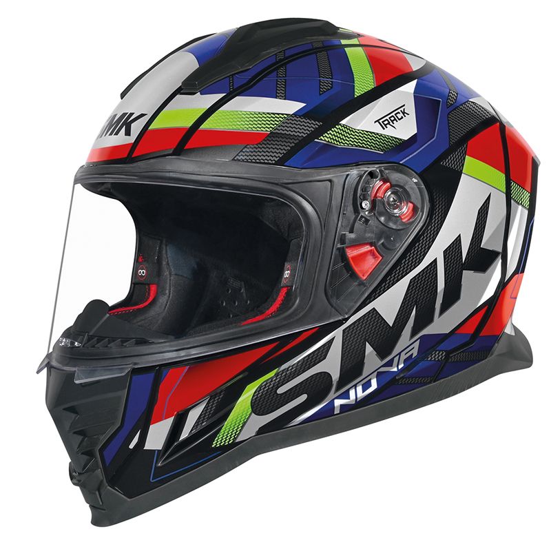 Casco Smk NOVA TRACK DECORADO BRILLO (GL268) Casco Smk NOVA TRACK DECORADO BRILLO (GL268)