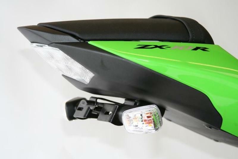 Porta matrículas R&G RACING para Kawasaki ZX-10R 2008-2010, ZX-6R 2009-2018