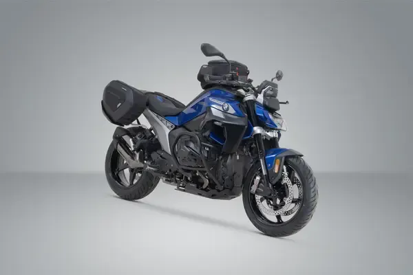 Juego de alforjas PRO BLAZE H SW-Motech con protección EDGE y protector térmico para BMW R 1300 R ABS Juego de alforjas PRO BLAZE H SW-Motech con protección EDGE y protector térmico para BMW R 1300 R ABS