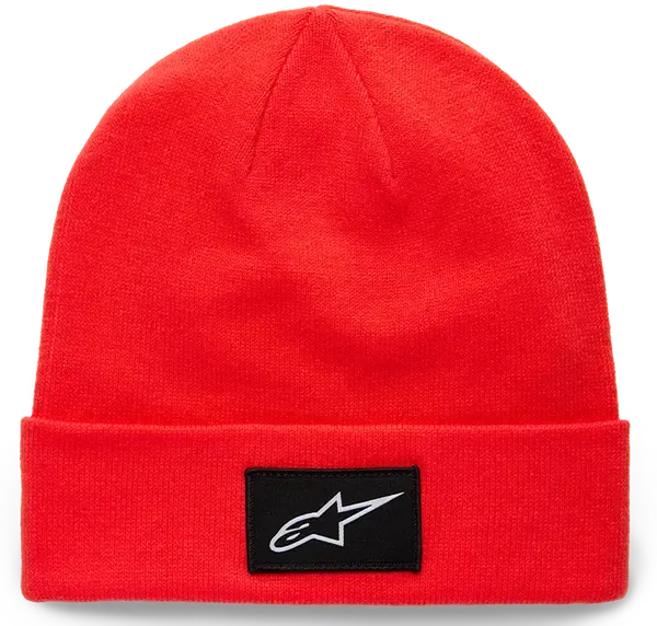 Gorro ALPINESTARS BEANIE CUFF AUGMENT RED OS