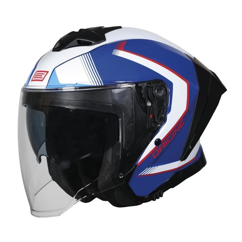 CASCO ORIGINE APRICA ESSENTIAL RED BLUE GLOSS (ECE22.06)
