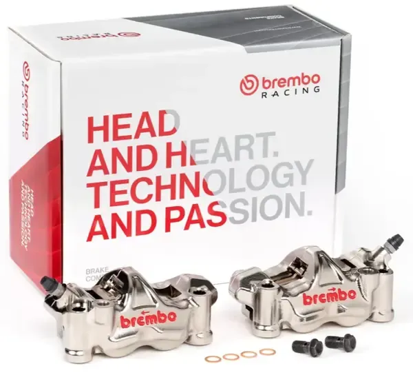 KIT DE PINZA DE FRENO BREMBO GP4-RX UPGRADE LINE 220B01020 para Aprilia / Benelli / Bmw / Ducati / Kawasaki / Ktm / Mv Agusta / Triumph