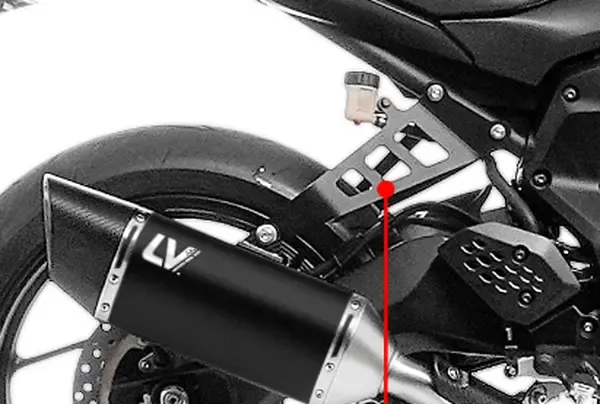 Kit de desmontaje de estriberas LEOVINCE FOOTPEG REMOVAL KIT YAMAHA MT-07