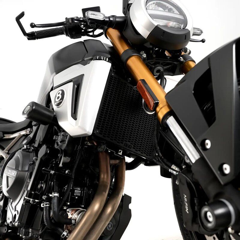 Protectores de radiador R&G RACING para SUZUKI GSX-8 Protectores de radiador R&G RACING para SUZUKI GSX-8