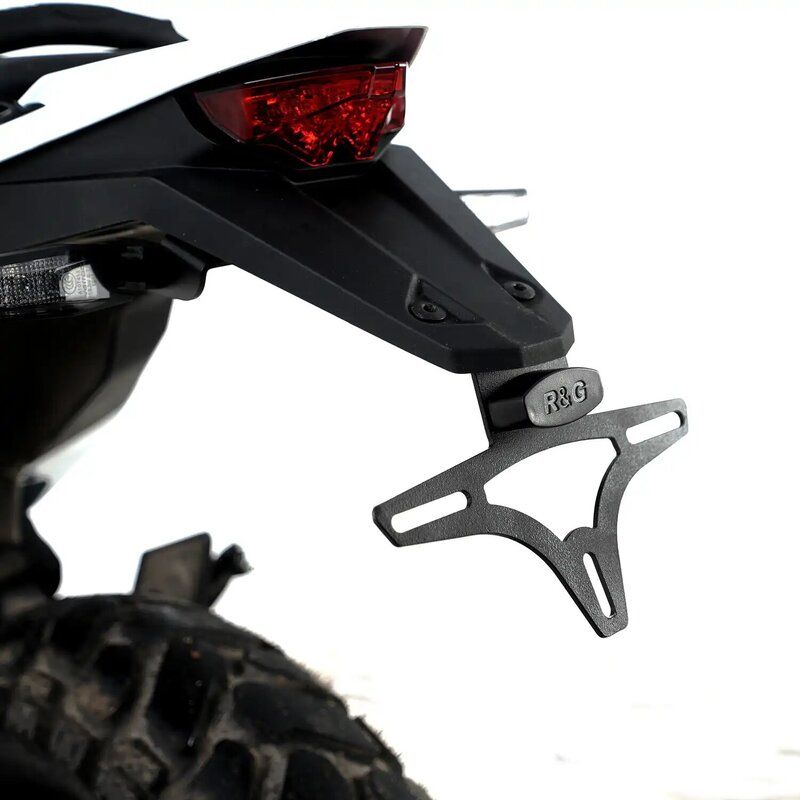 Portamatrículas R&G RACING Tail Tidy - Negro para KTM 390 ADVENTURE R