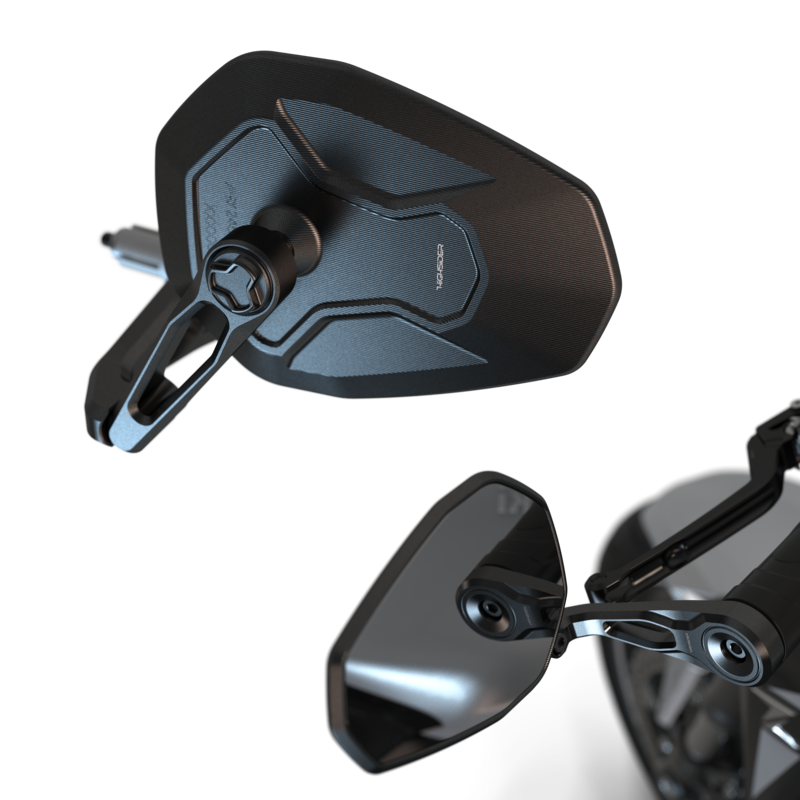 Retrovisor para extremos de manillar HIGHSIDER pro Ventura-RS Force-Evo Homologado Retrovisor para extremos de manillar HIGHSIDER pro Ventura-RS Force-Evo Homologado