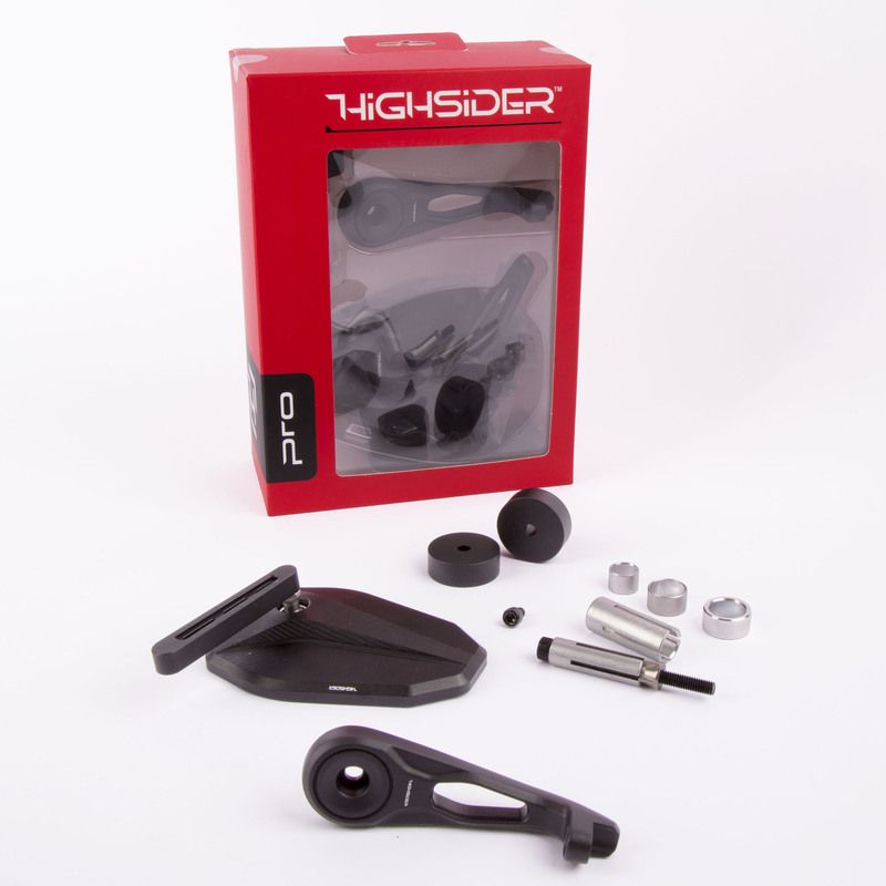 Retrovisor para extremos de manillar HIGHSIDER pro Victory-X Force-Evo Homologado