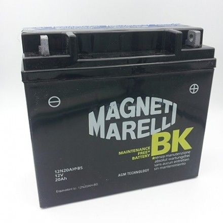 Batería MAGNETI MARELLI BATERIA DE MOTO 12N20AH-BS