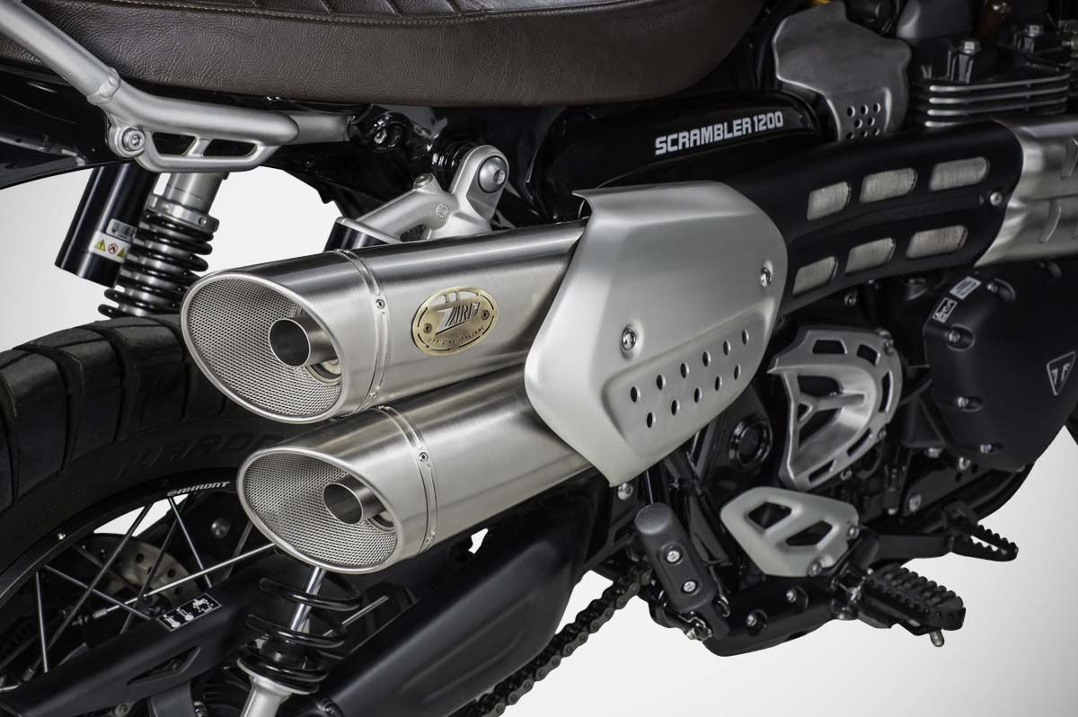 ESCAPE ZARD TRIUMPH SCRAMBLER 1200 | SLIP-ONS (24-26)