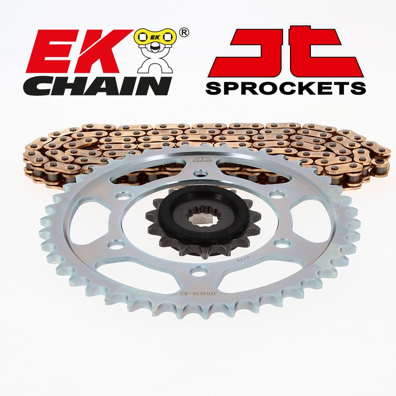 Kit de cadena EK/JT 520SRX2 15/46 - corona Estándar para DUCATI 821 MONSTER Kit de cadena EK/JT 520SRX2 15/46 - corona Estándar para DUCATI 821 MONSTER