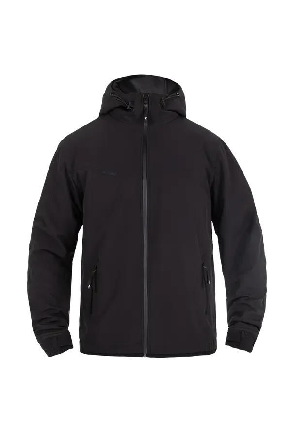 JOHN DOE JACKET HOOD XTM V3 RIP STOP SOFTSHELL BLACK