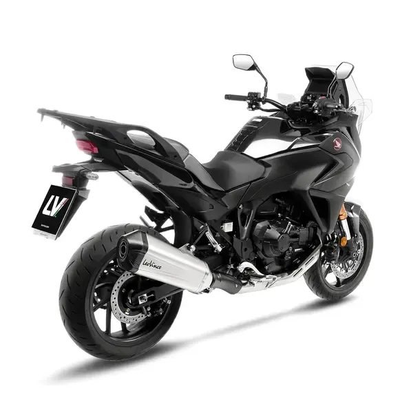 Escape Silenciador Slip-On LV-12R de acero inoxidable MUFFLER LV-12 HONDA NT 1100 S/S