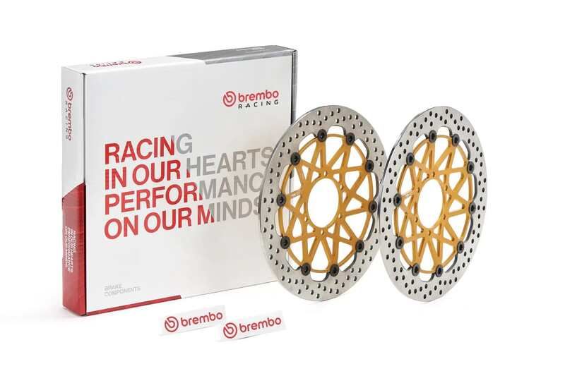 Juego de discos de freno BREMBO UPGRADE T-Drive redondo flotante - pareja para BMW M 1000