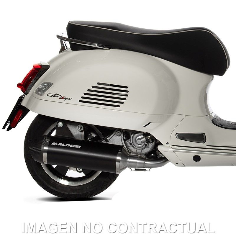 ESCAPE MALOSSI RX BLACK VESPA GT 200