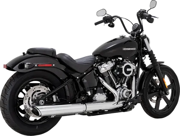 Escape Silenciador Twin Slash Slip-On Vance & Hines MUFFLER SLIP ON - SOFTAIL - CHROME