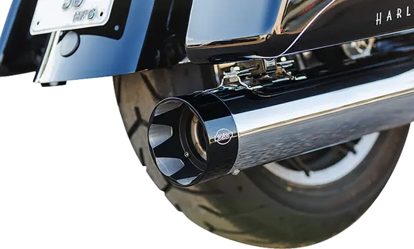 Sistema de escape 2 en 1 Sidewinder S&S CYCLE Exhaust Sidewinder 2:1 50 State Chrome M8 Touring