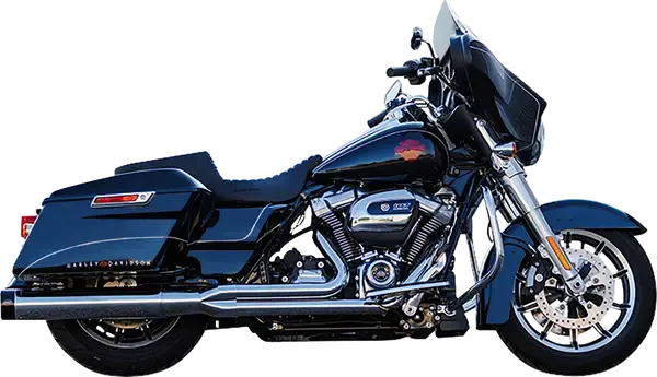 Sistema de escape 2 en 1 Sidewinder S&S CYCLE Exhaust Sidewinder 2:1 50 State Chrome M8 Touring